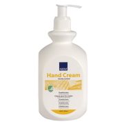 Abena hndcreme med farve og uden parfume. Hndcreme med 21 % fedt. 665601.